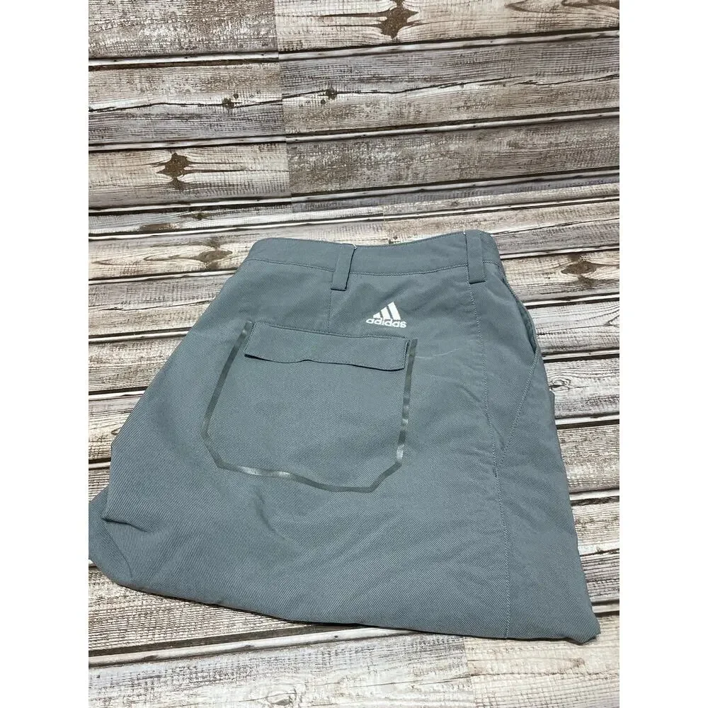 Adidas Men’s Golf Shorts Gray Size 36 EUC